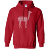 ANIMALS - I Love Llamas  Animals Word Cloud Graphic T Shirt & Hoodie