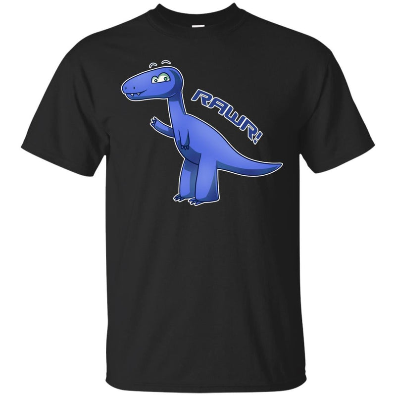 CUTE ANIMALS - Blue TRex T Shirt & Hoodie